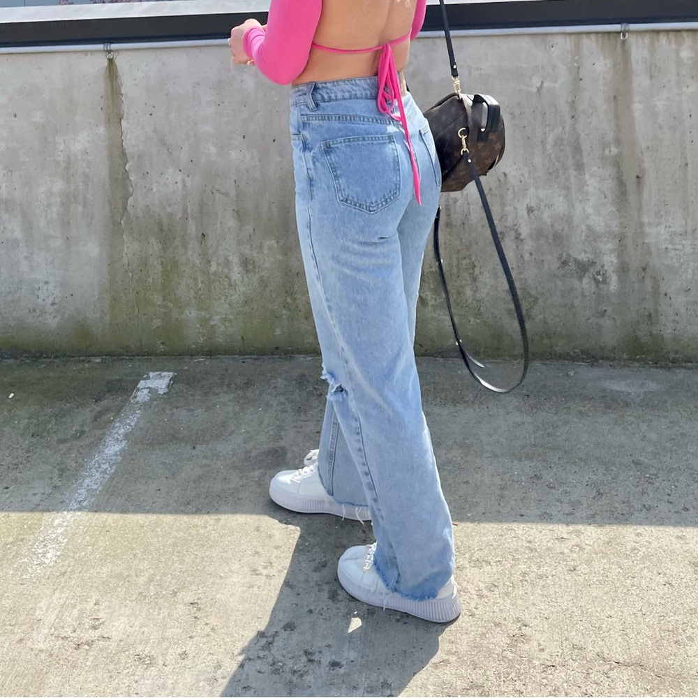 SHIEN wide jeans
